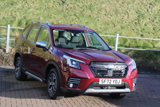 Subaru Forester 2.0i e-Boxer XE 5dr Lineartronic Estate Petrol / Electric Hybrid Red