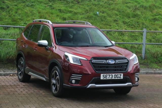 Subaru Forester 2.0i e-Boxer XE Premium 5dr Lineartronic Estate Petrol / Electric Hybrid Red