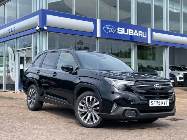 Subaru Forester 2.0i e-Boxer Touring 5dr Lineartronic Estate Petrol / Electric Hybrid Black